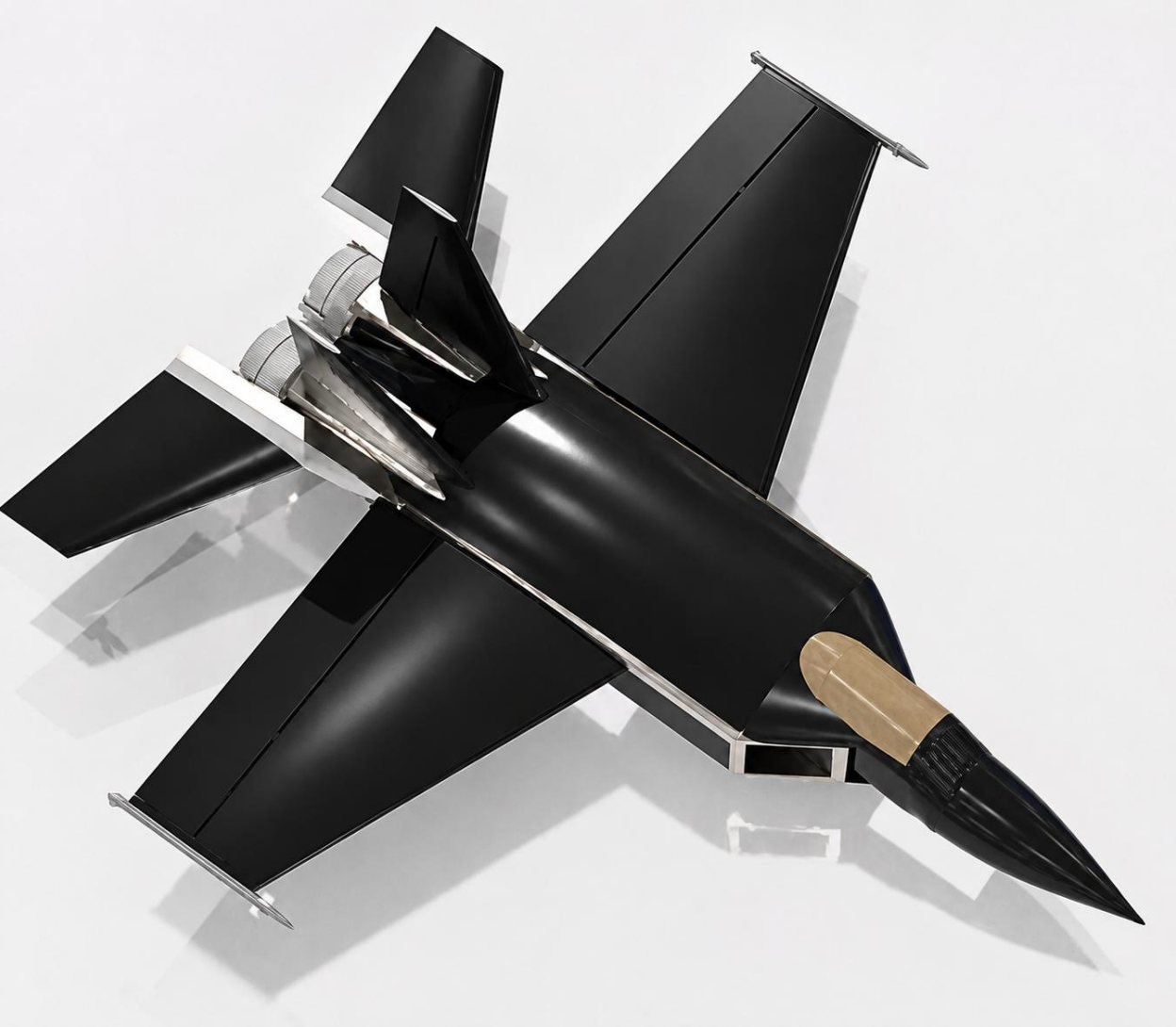 ALEBORNE F-44 Falcon — final CAD render